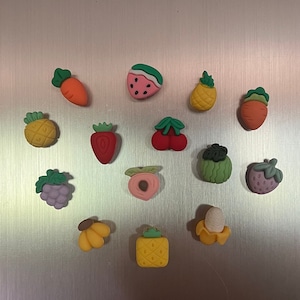Set van 8 inch minimagneten voor groenten en fruit