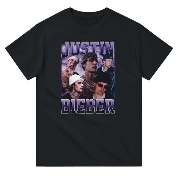 Justin Bieber Varsity - Light Purple - Heavyweight Unisex Crewneck