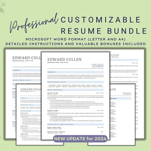 Plantilla de currículum de vendedor, currículum de vendedor minorista para Google Docs y Word con currículums de 1 y 2 páginas, carta de presentación, guía para redactar currículums