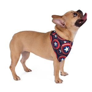 Captain america dog bandana cheap