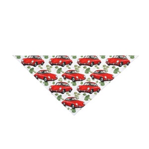 Vintage Red Porsche Bandana image 7