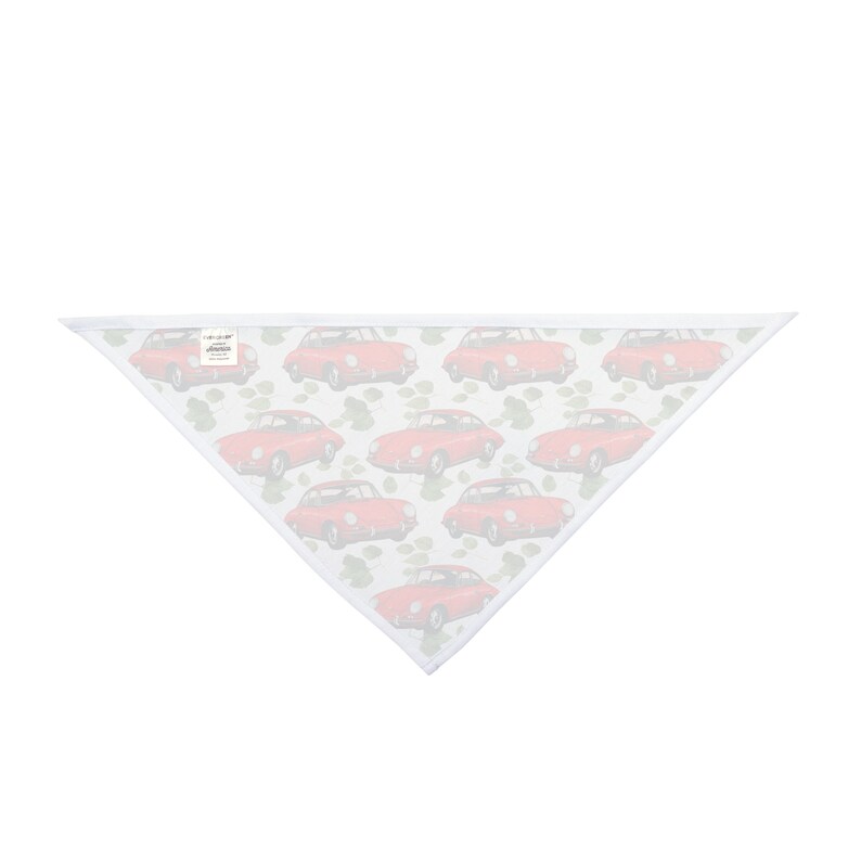 Vintage Red Porsche Bandana image 3