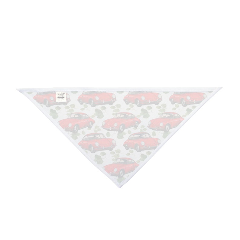 Vintage Red Porsche Bandana image 8