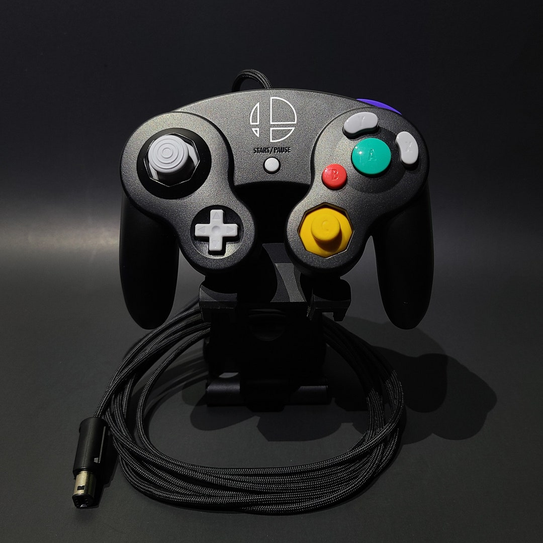 NEW Custom Gamecube Controller for Smash Bros. Snapback Etsy