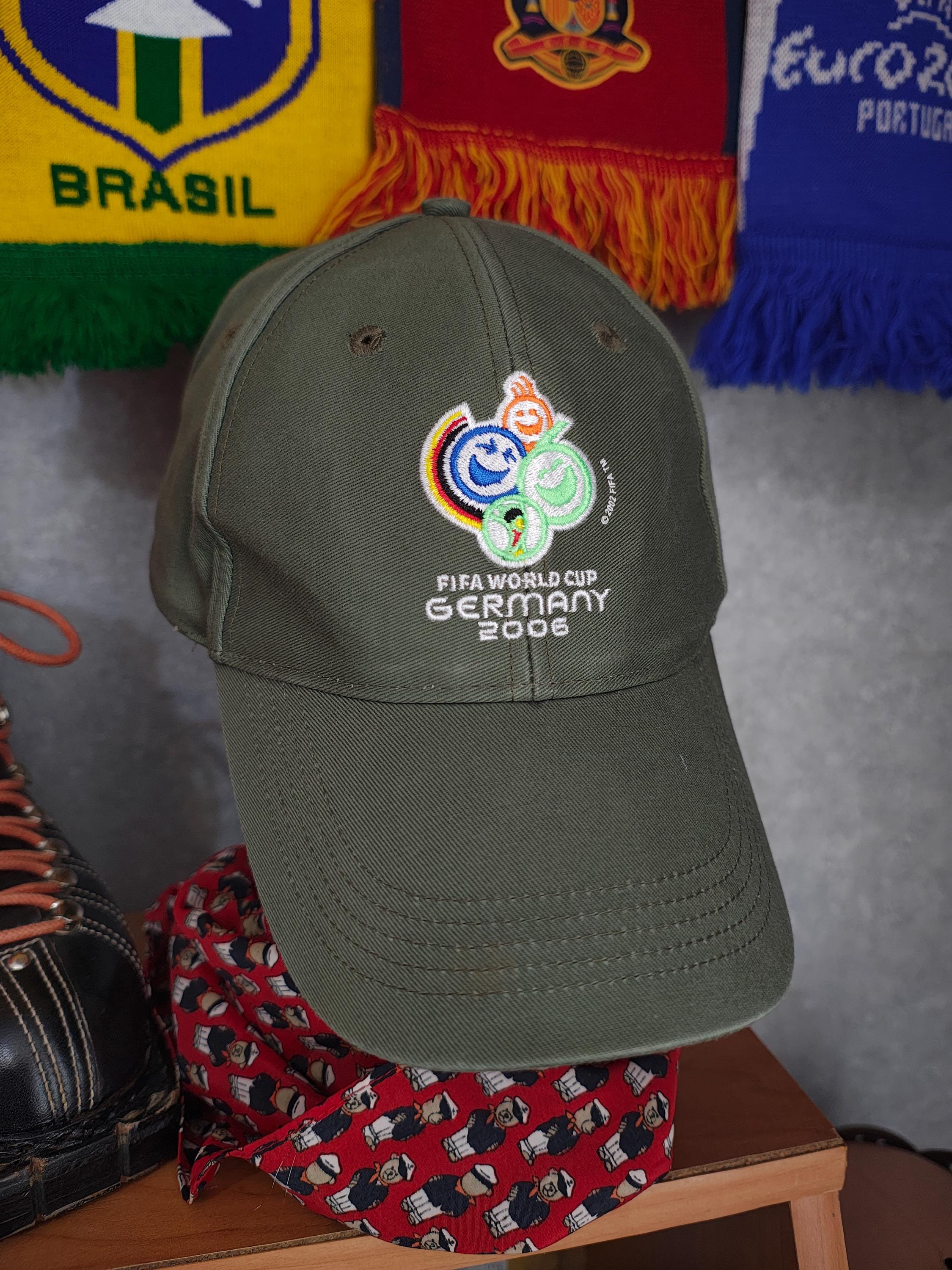 Vintage 2006 FIFA World Cup Germany Official Licensed Cap - Khaki