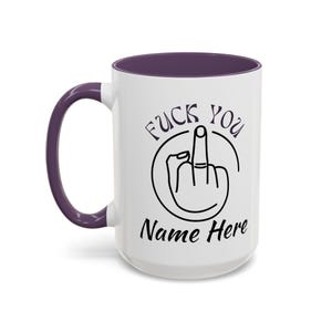 Custom Sassy Accent Coffee Mug, Bold Humor Gift, Perfect for Friends, Birthday, Office Fun, Unique Coffee Lover&#39;s Present, Funny Coffee Cup