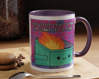 Funny 'Gonna Let It Shine' Meme Coffee Mug: Sarcastic Humor Gift