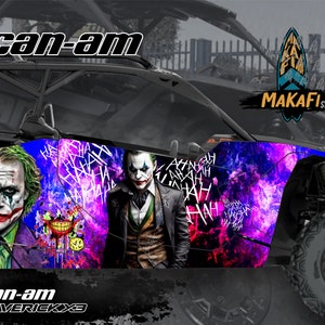 Thick Laminate Graphics for CAN AM Maverick X3 en Gloss finish