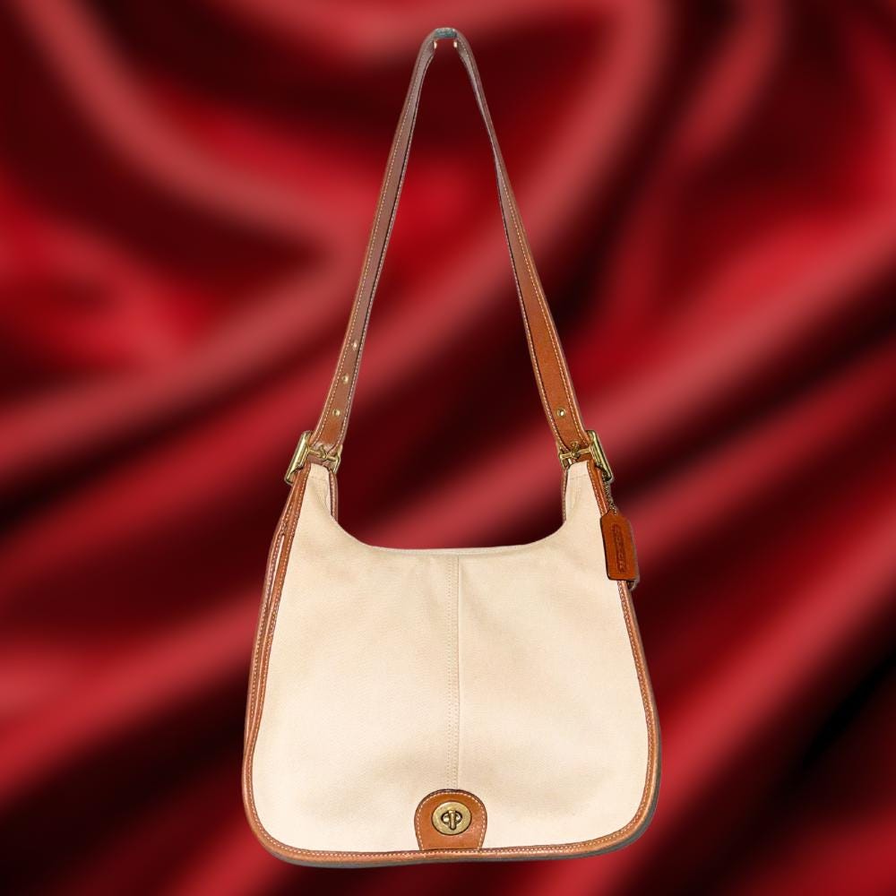 Vintage Coach Purse With Turnlock - Etsy