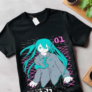 Serial Experiments Lain T-Shirt Cyberpunk Shirt Anime Manga Gift Lain Iwakura Shirt, Lain Shirt, Serial Experiments Lain shirt, Anime Shirt