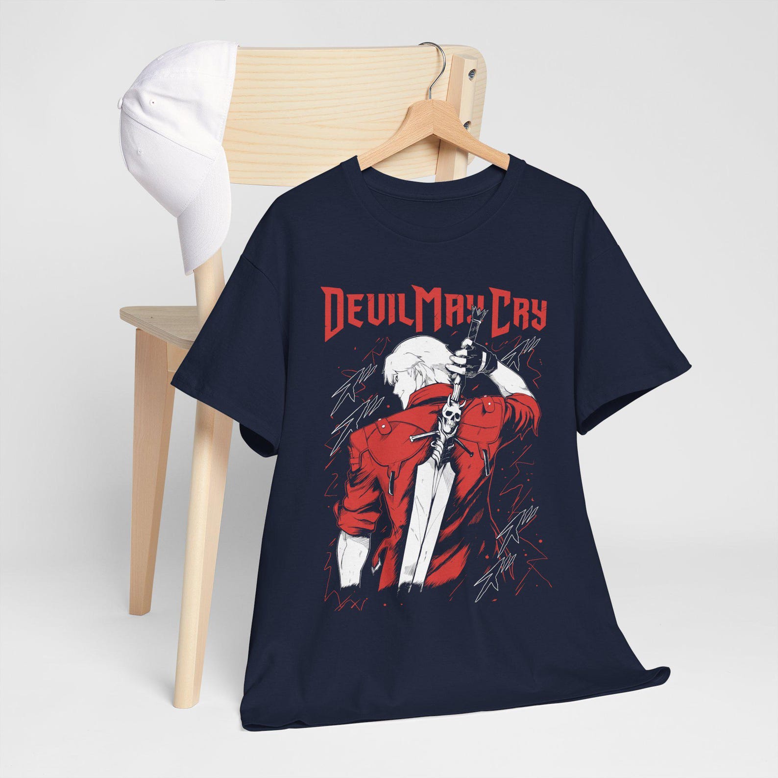 Dante Shooting DMC Premium Unisex T-shirt, May Cry DMC3 Premium Unisex ...