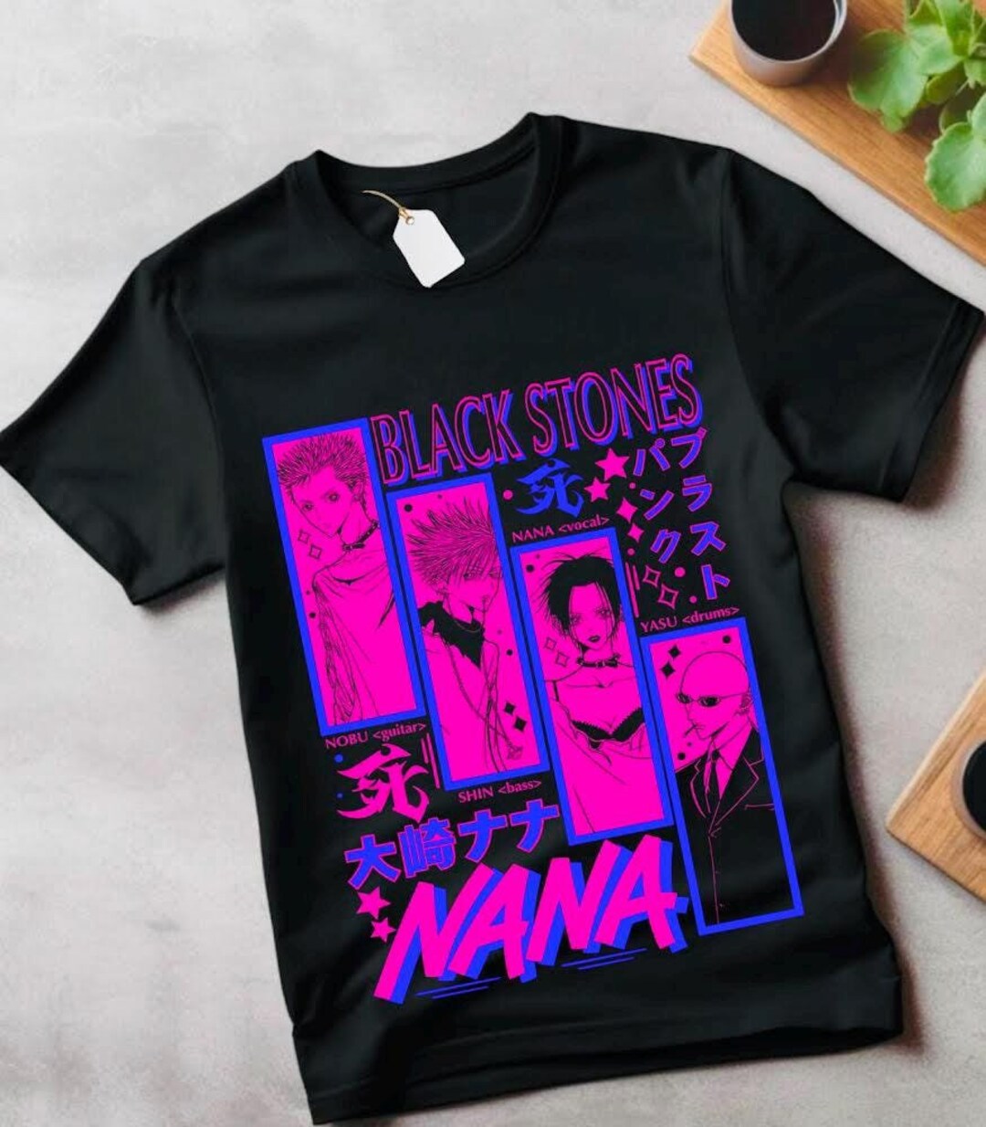 NANA BLACK STONES STAFF Tシャツ　非売品　激レア NANA BLACK STONES STAFF Tシャツ 非売品 激レア NANA BLACK STONES