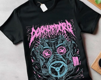 Dorohedoro Shirt Welcome to Chaos - Unisex Shirt for Anime Lovers, Doro Shirt, Anime Shirt, Goth Shirt, Gyoza Tee, Kaiju Top, Ebisu Design