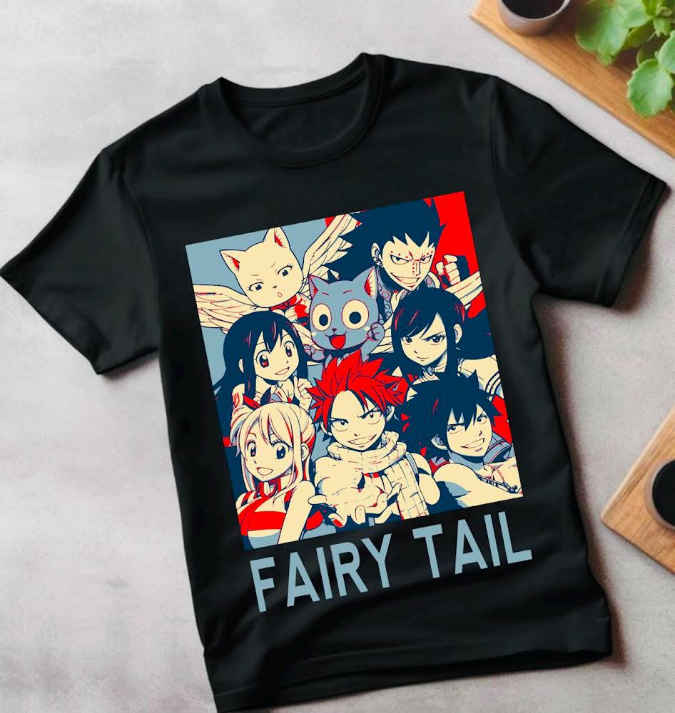 Fairy Tail Natsu Dragneel Shirt, Gray Fullbuster, Gajeel Redfox