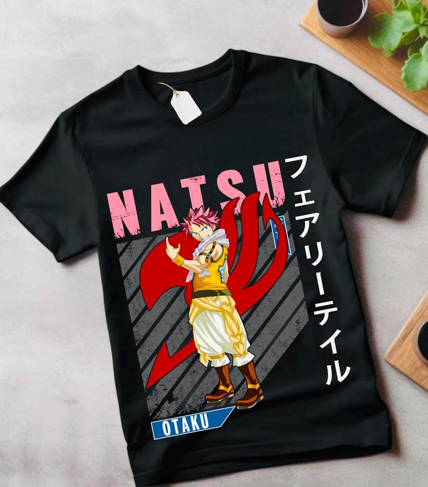 Fairy Tail Natsu Dragneel Shirt, Gray Fullbuster, Gajeel Redfox