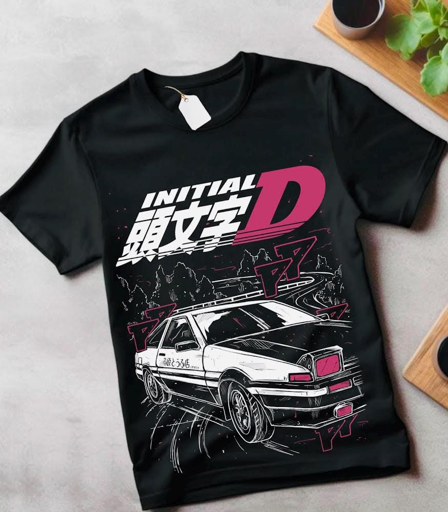 Initial D Vintage Shirt - Etsy