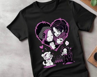 Nana shirt, Anime Black Stones t shirt, Nana Osaki, Nana Anime Hoodie, The Black Stones, Nana Osaki tee, Nana Blast shirt , Merch , Trendy