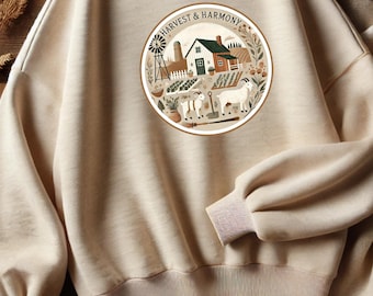 Ernte und Harmonie Kinder Png, frische Eier vom Bauernhof Png, Lokales Shirt Sublimationsdesign, Gehöft PNG