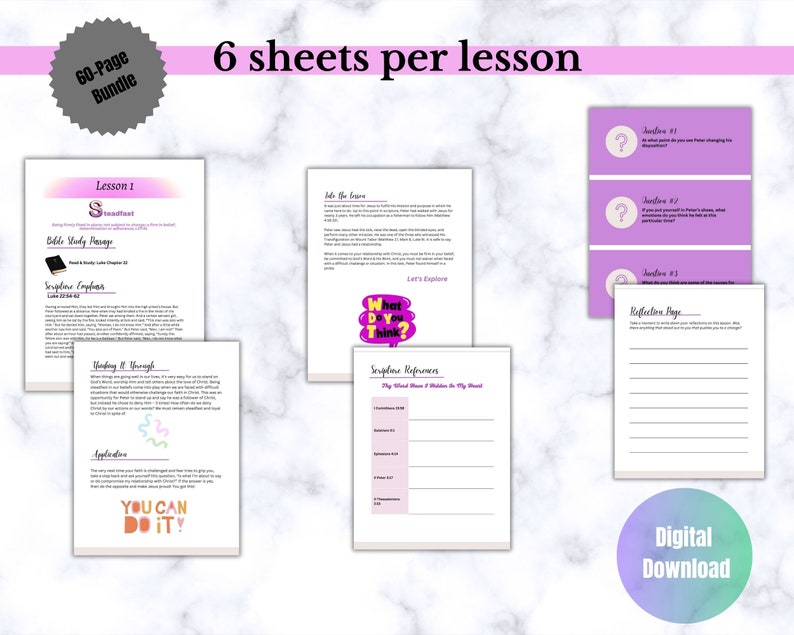 Printable Bible Study Lessons personal Bible Study Tool bible Etsy printable-bible-study-lessons-personal-bible-study-tool-bible-etsy