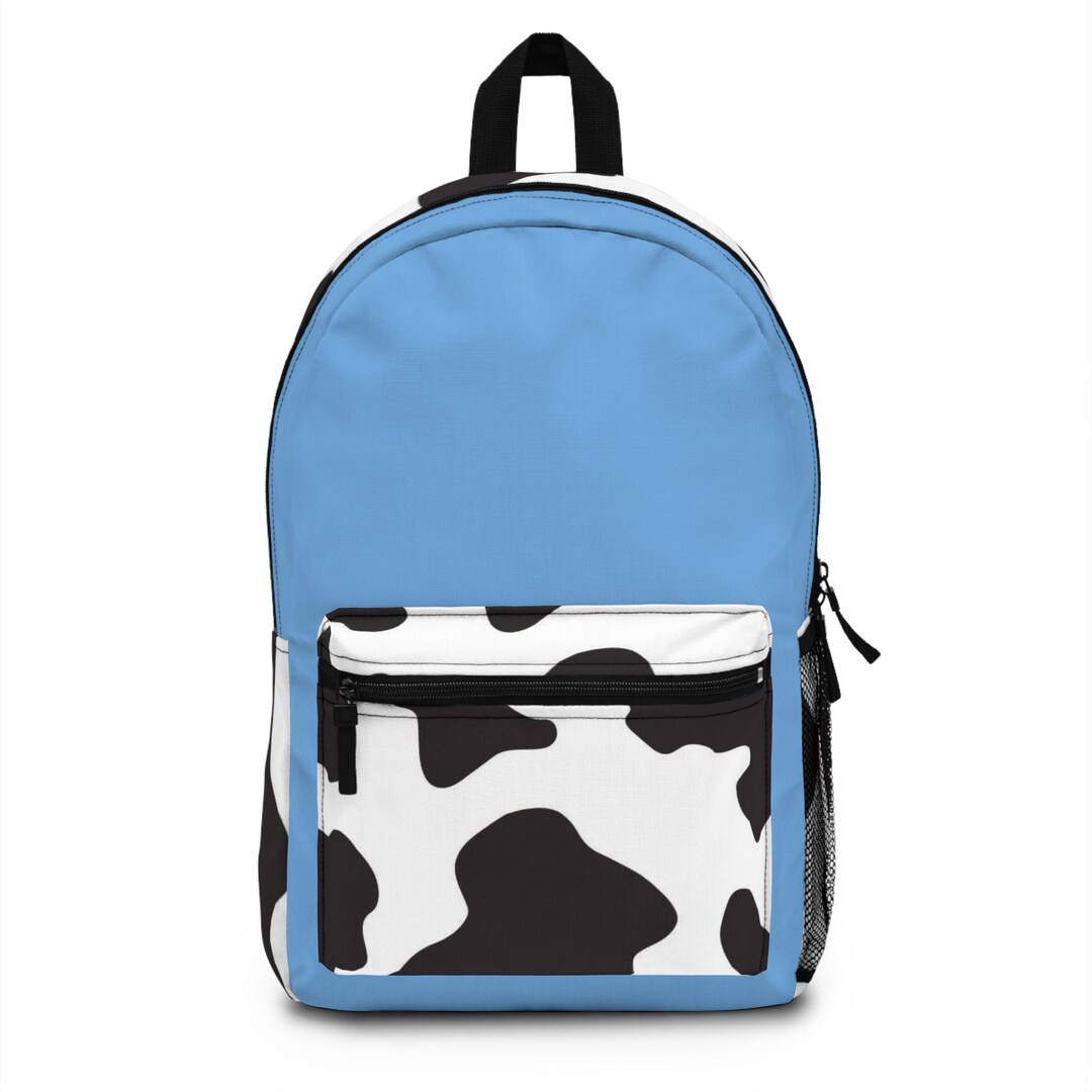 Custom Cow Print Backpack - Etsy