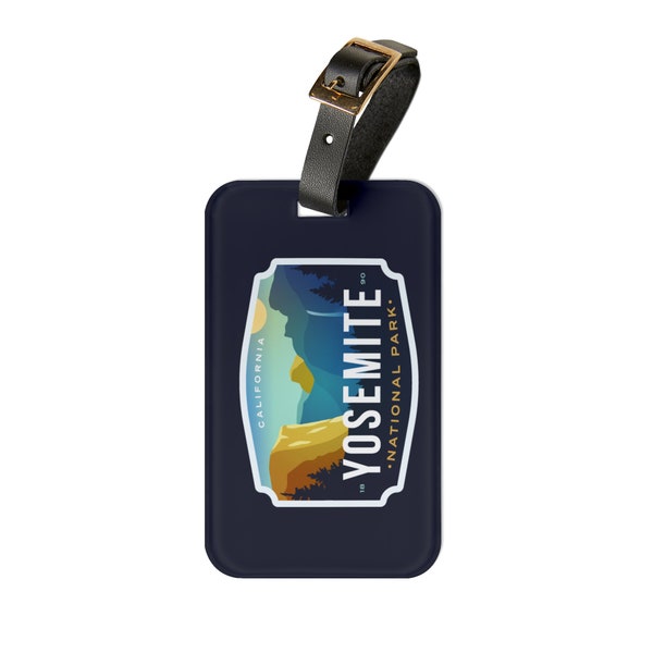 Yosemite National Park Luggage Tag