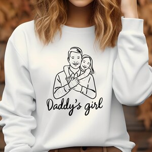 Daddys Girl SVG PNG, Chica Papá Svg, Papá Svg, Día del Padre Svg, Camisa de papá niña, Mejor papá de todos los tiempos, Padre Hija Svg, Papá Png, Cricut Svg
