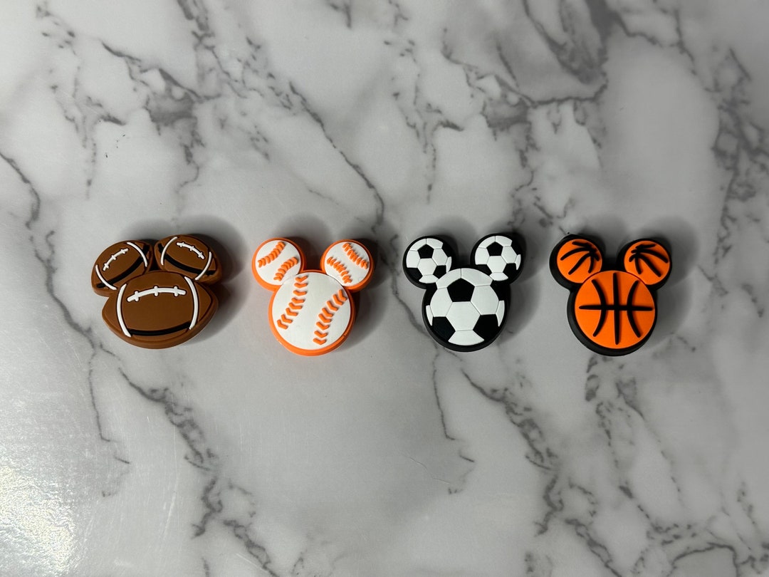 Disney Sports Shoe Charms Croc Charm Jibbitz Etsy