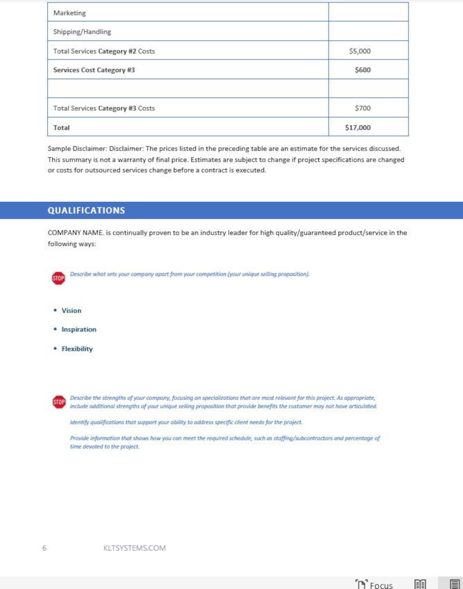 Project Proposal Template | Project Management | Budget Plan | Proposal ...