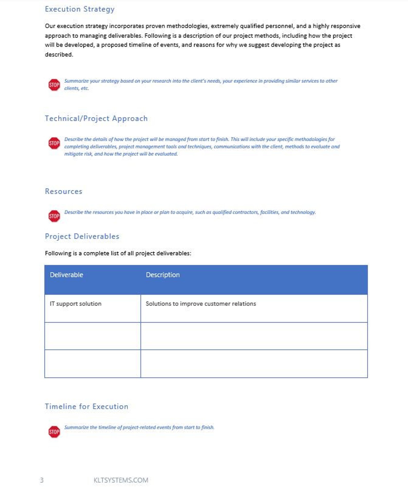 Project Proposal Template | Project Management | Budget Plan | Proposal ...