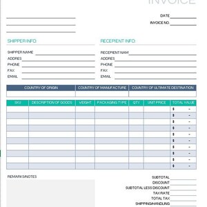 Invoice Template