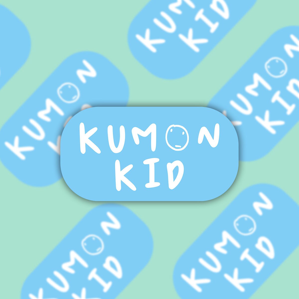 KUMON 学習教材 E1〜200,F1〜F200, Kumon Kid Tutor Vinyl Sticker, Asian American AAPI School Decal - Etsy