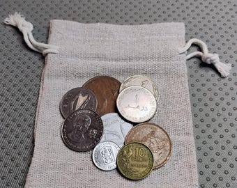 大型外国コイン：世界の通貨コレクション（29～35 mm） - Etsy 日本