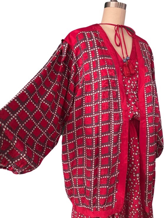 1980s Diane Freis Silk Ensemble - image 4