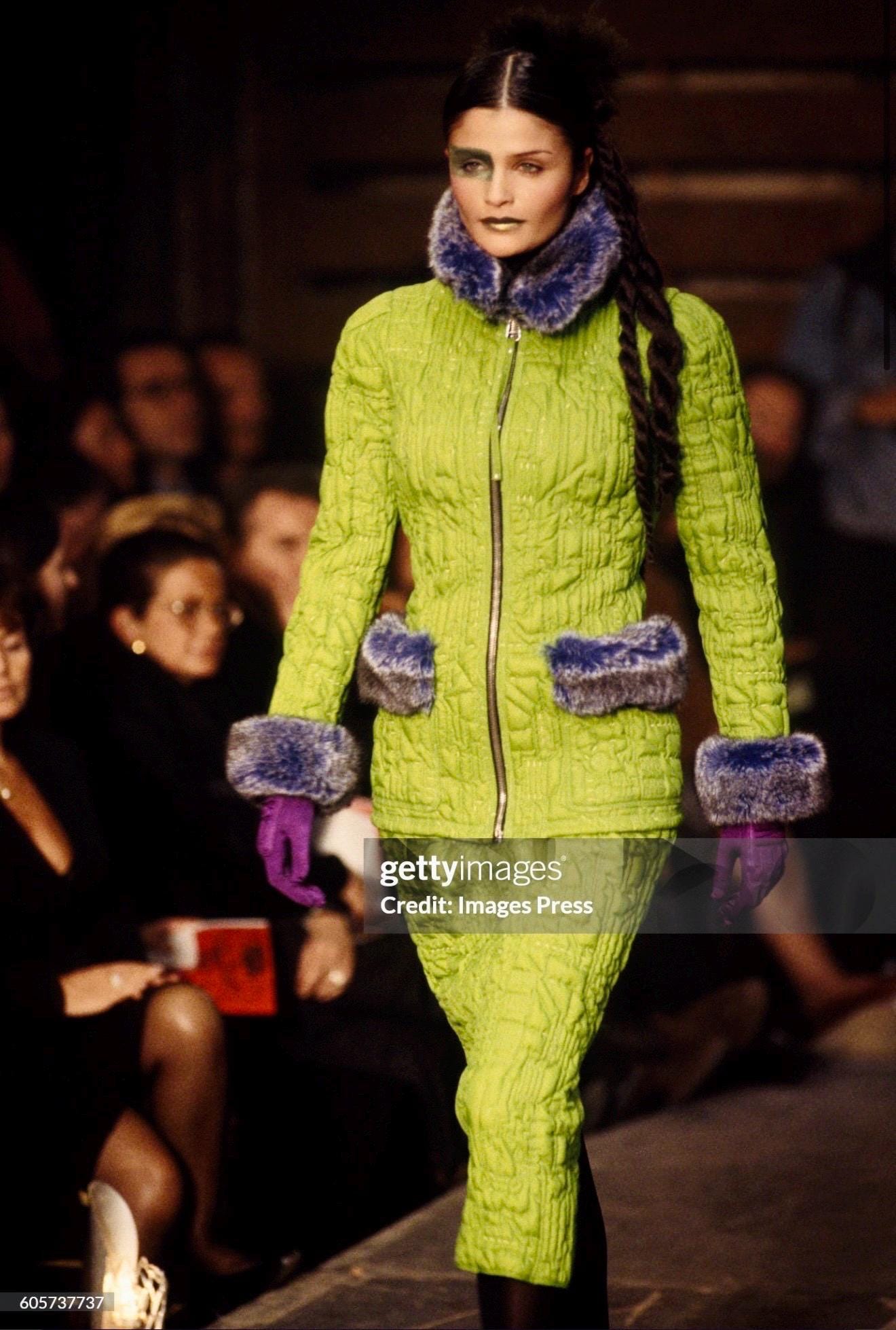 1990s Jean Paul Gaultier Circuit Quilted Ensemble - Etsy