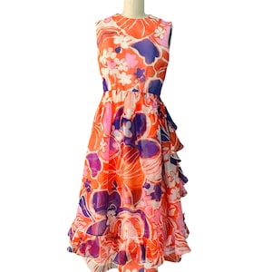 Vestido de Oscar de la Renta de los años 70
