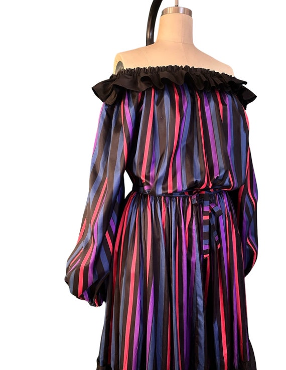 1970s Lanvin Silk Dress - image 5