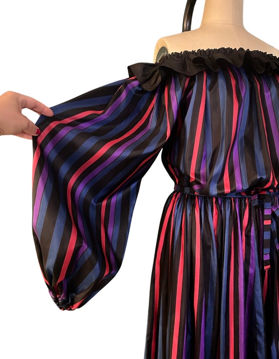 1970s Lanvin Silk Dress - image 3
