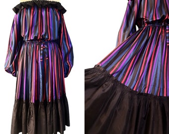 1970s Lanvin Silk Dress