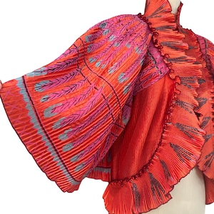Zandra Rhodes 1973 Feather Bolero