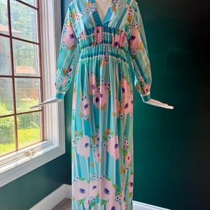 Robe Oscar de la Renta années 70
