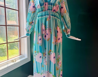 1970s Oscar de la Renta Dress
