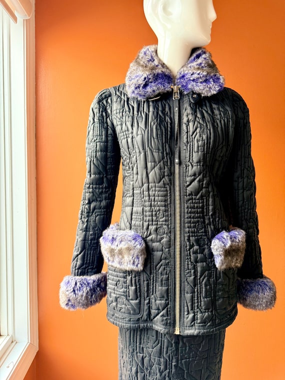 1990s Jean Paul Gaultier Circuit Quilted Ensemble - Etsy