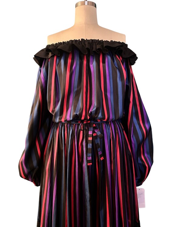 1970s Lanvin Silk Dress - image 6