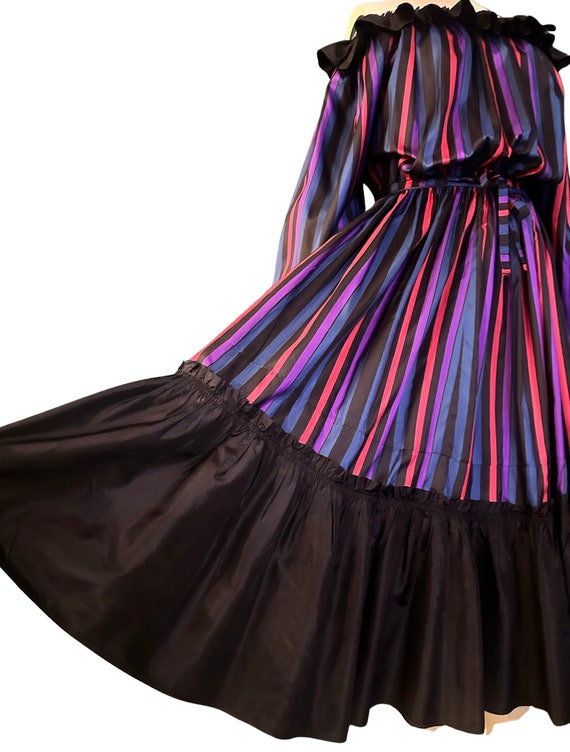 1970s Lanvin Silk Dress - image 4