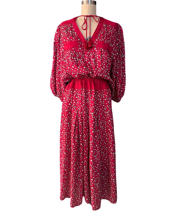 1980s Diane Freis Silk Ensemble - image 3