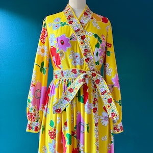 Vestido de Oscar de la Renta de los años 70