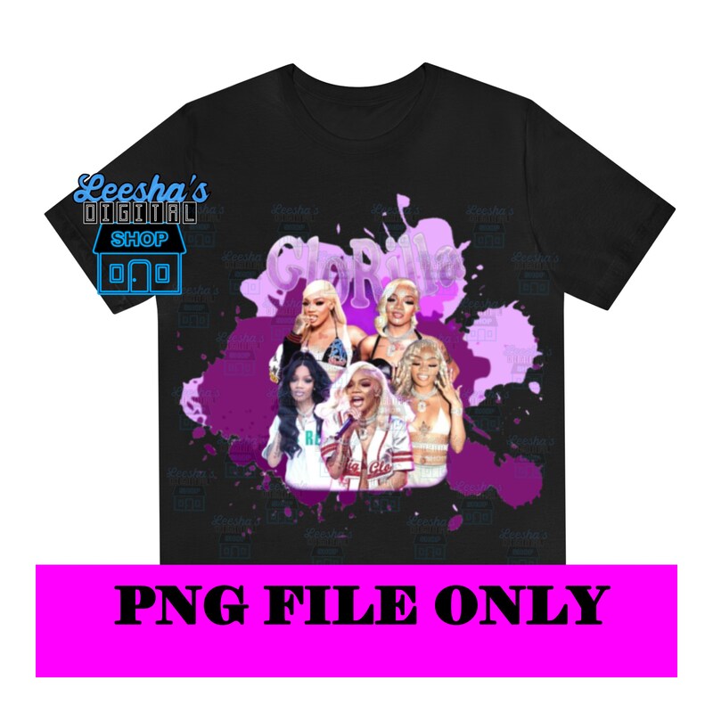 Glo Rilla Png - Etsy