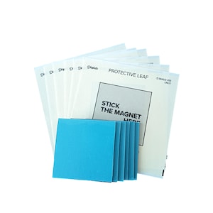 6x Oryginalny zestaw magnesów Displate do montażu na ścianie, limitowana edycja magnesów