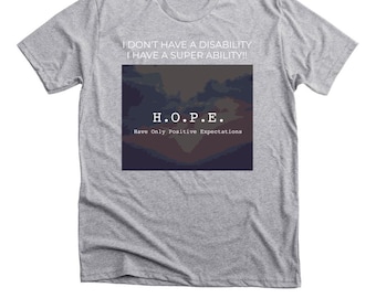 Ability HOPE-shirt: