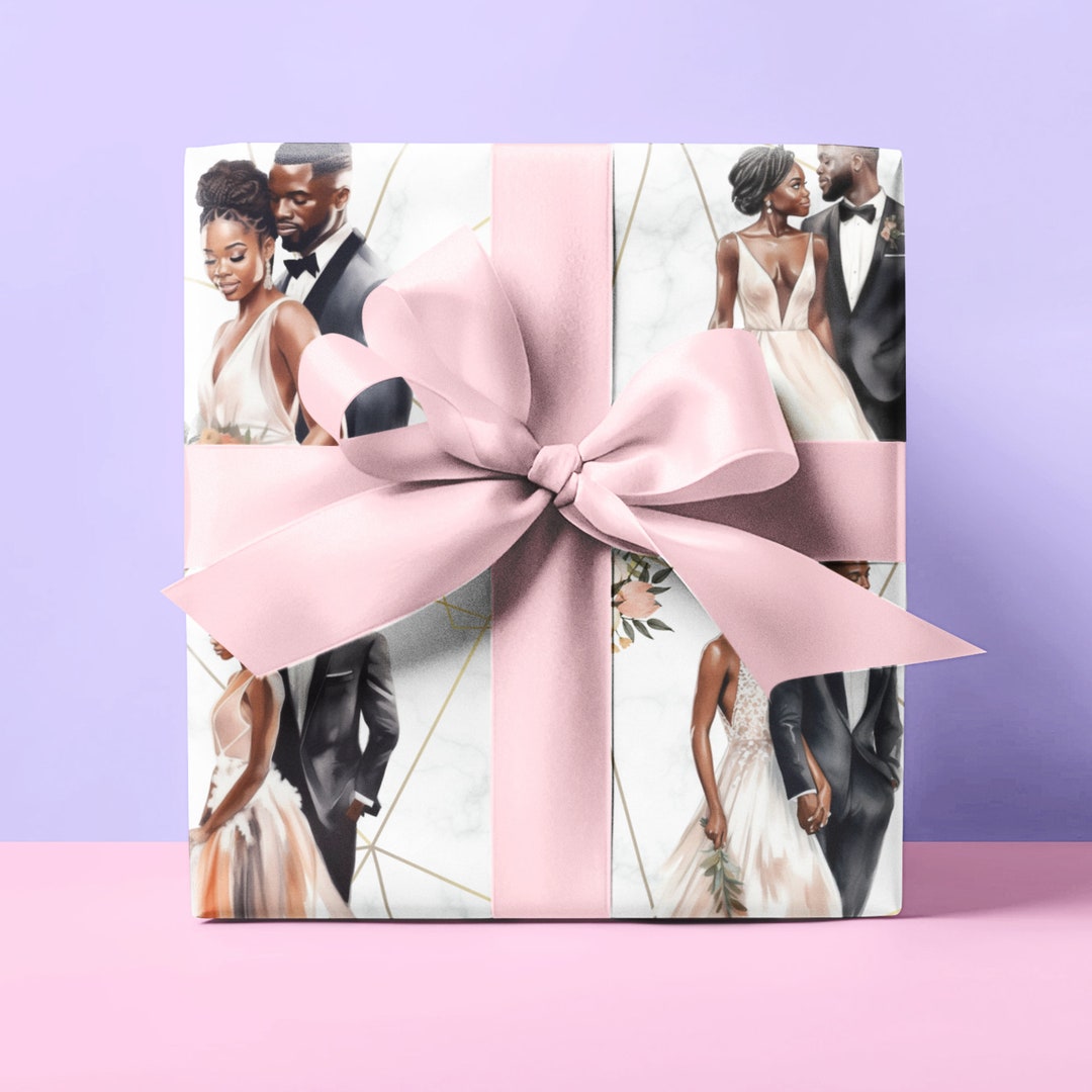 Wedding Gift Wrapping Paper Wedding Wrapping Paper Bridesmaid Wrapping